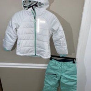New Patagonia Snow Suit S (7-8) White Gr